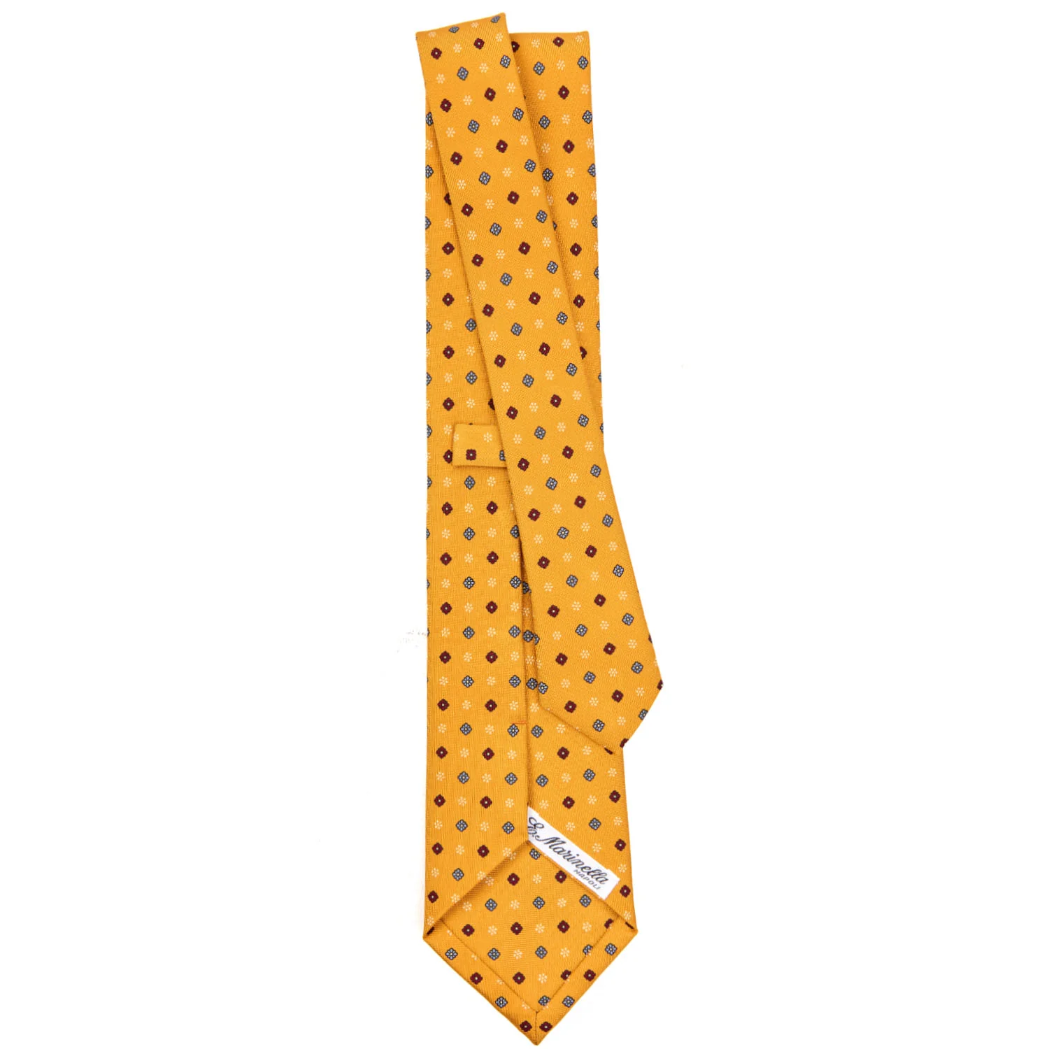 YELLOW CLASSIC SILK TIE - Image 3