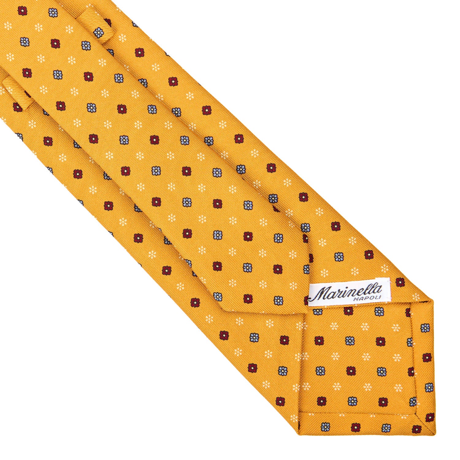 YELLOW CLASSIC SILK TIE - Image 4