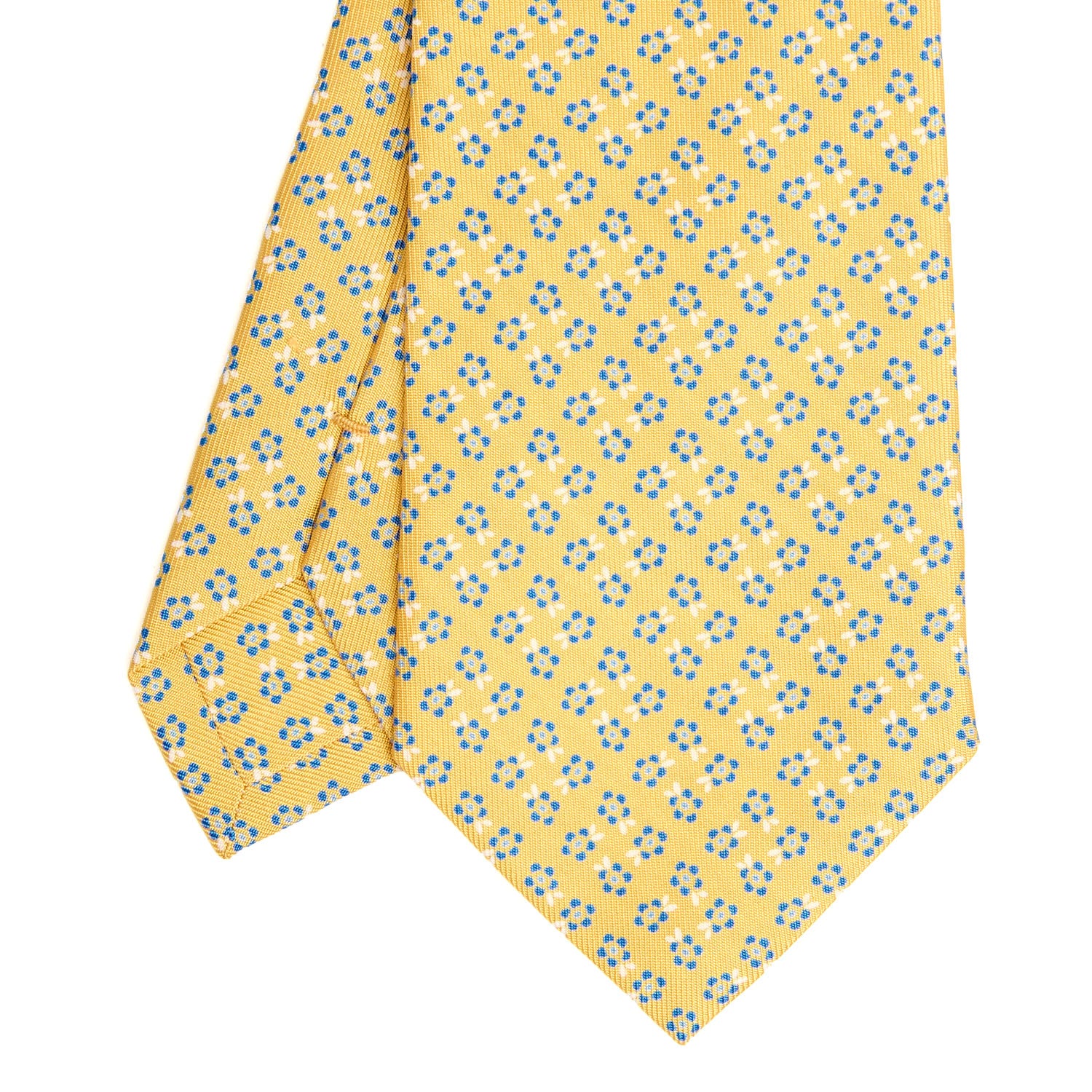 YELLOW CLASSIC SILK TIE