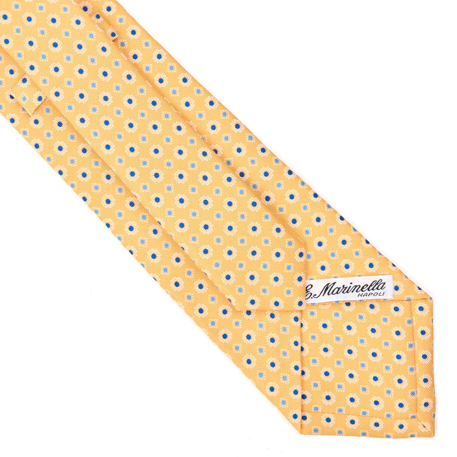 YELLOW CLASSIC SILK TIE - Image 4