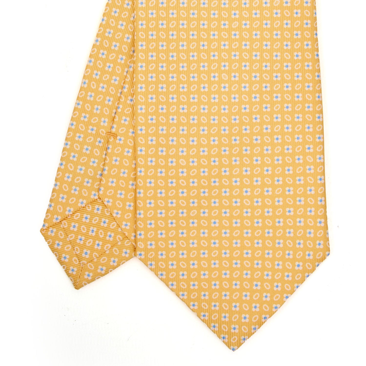 YELLOW CLASSIC SILK TIE