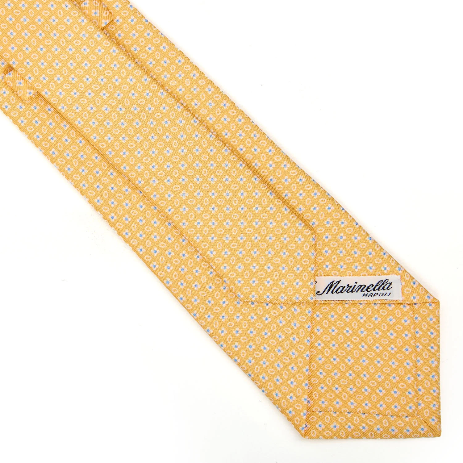 YELLOW CLASSIC SILK TIE - Image 4