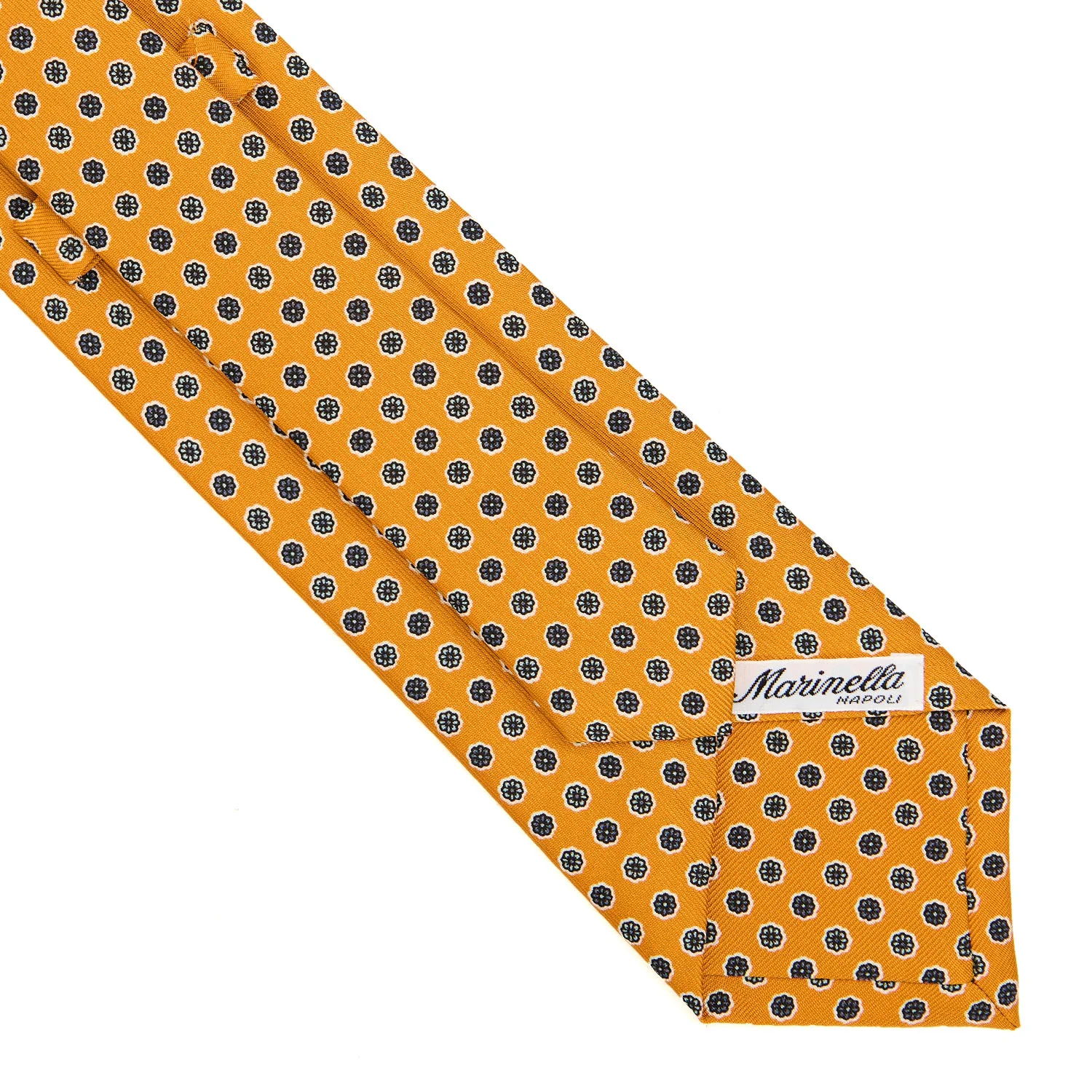 YELLOW CLASSIC SILK TIE - Image 4