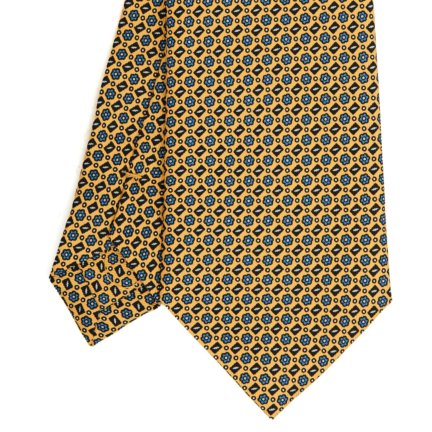 YELLOW CLASSIC SILK TIE