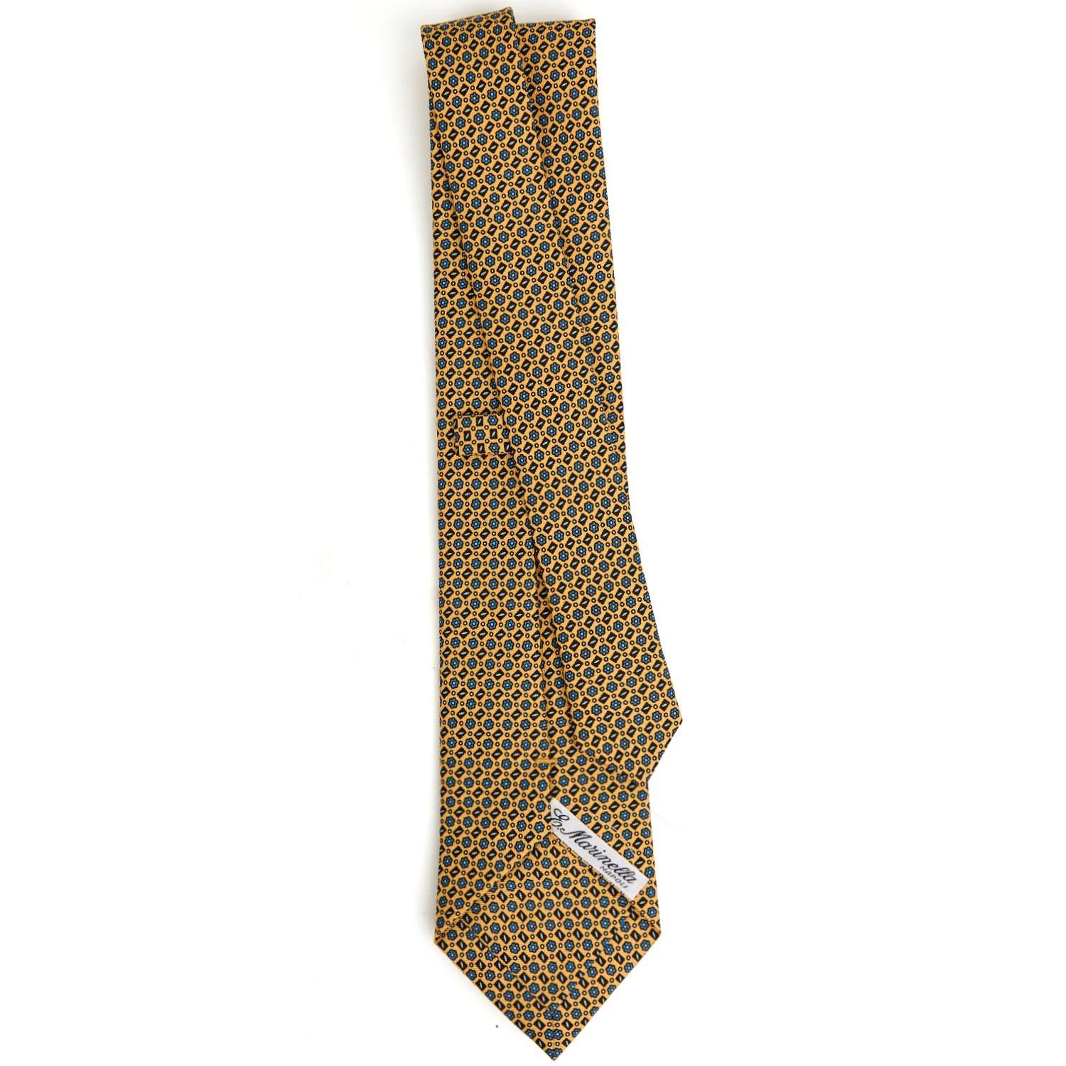 YELLOW CLASSIC SILK TIE - Image 3