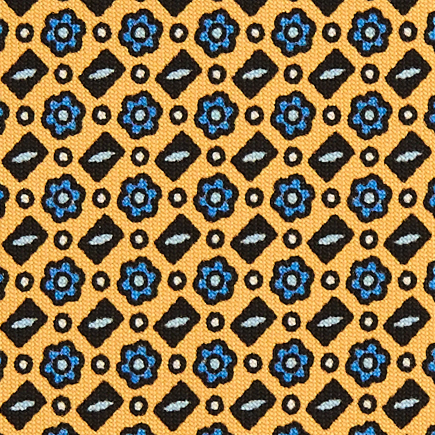 YELLOW CLASSIC SILK TIE - Image 5