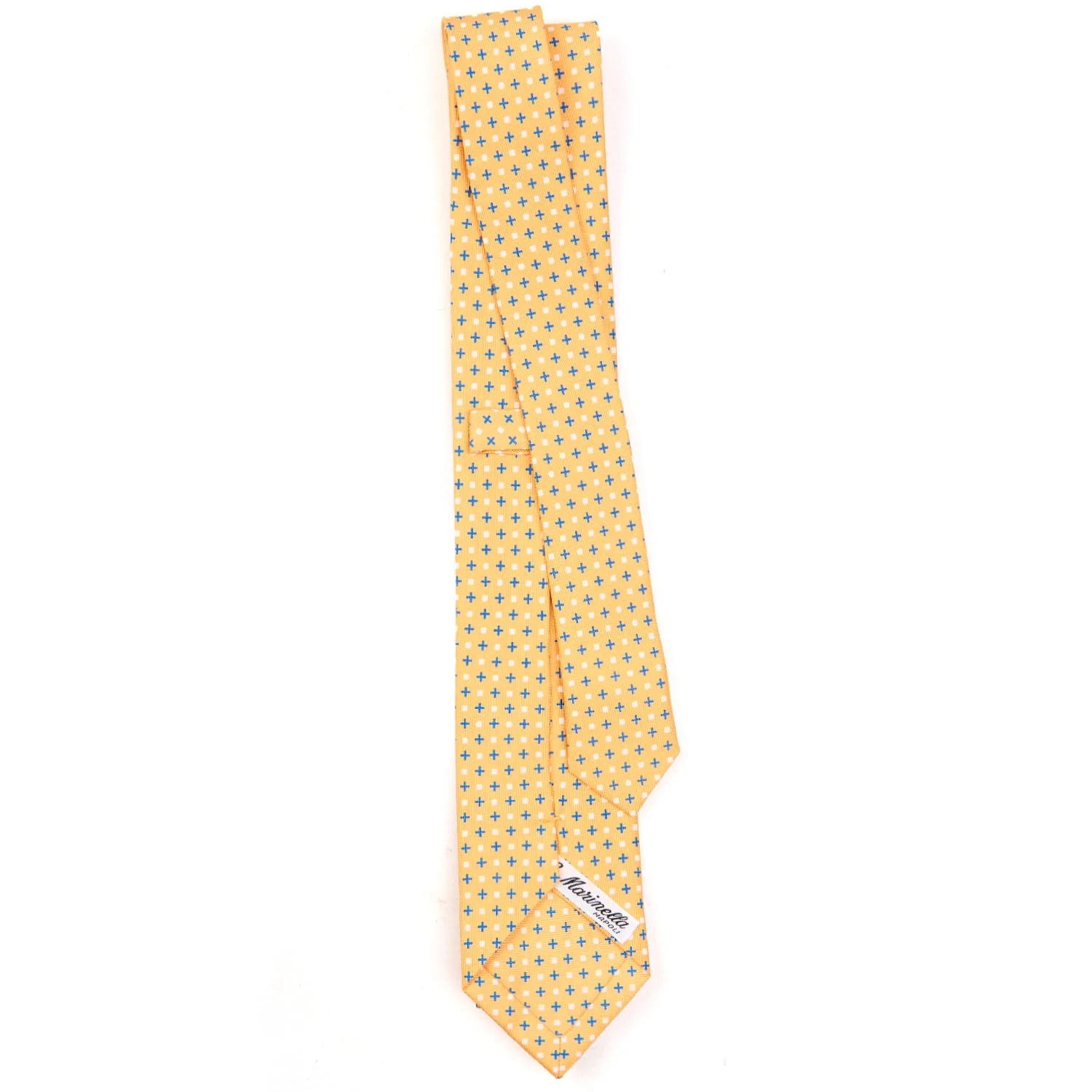 YELLOW SARTORIAL 7 CM SILK TIE - Image 3