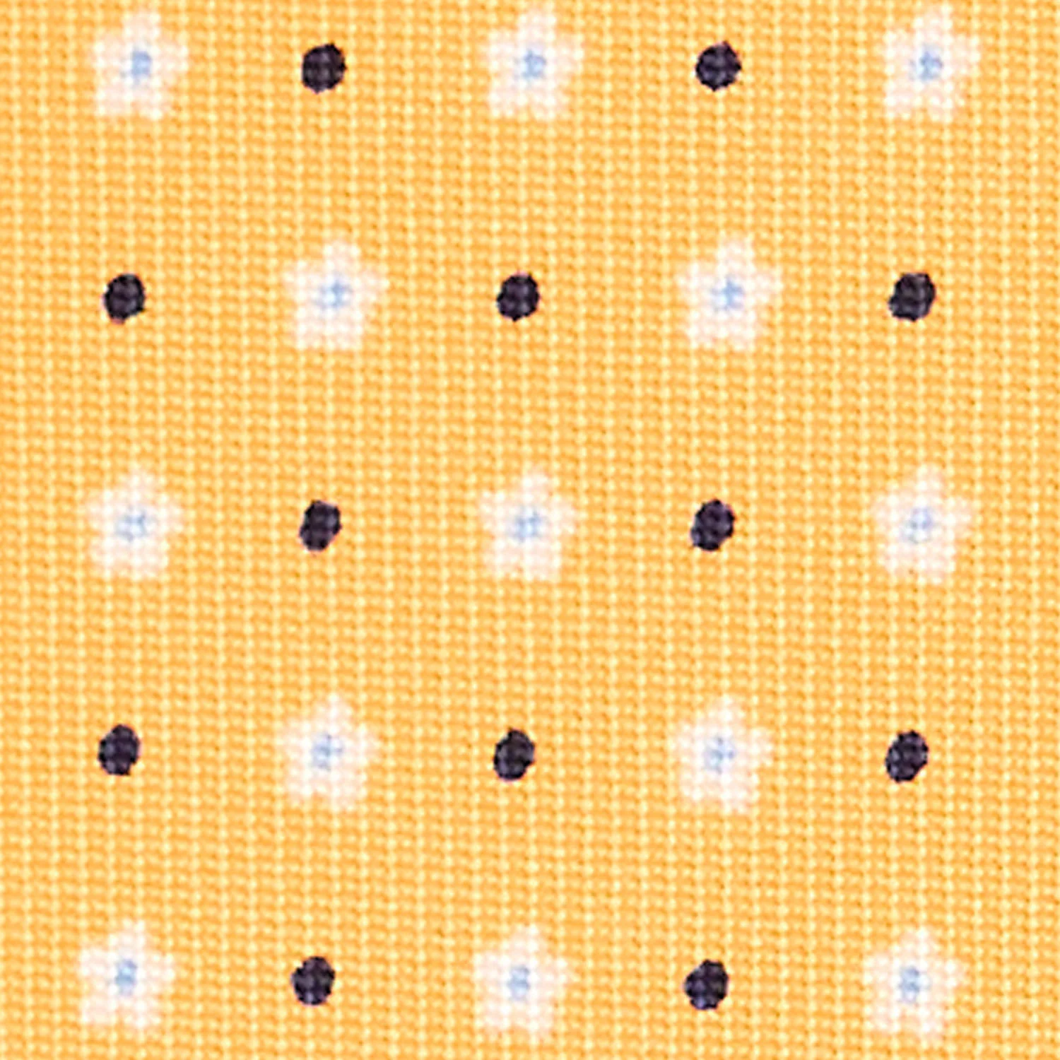 YELLOW SARTORIAL 7 CM SILK TIE - Image 5