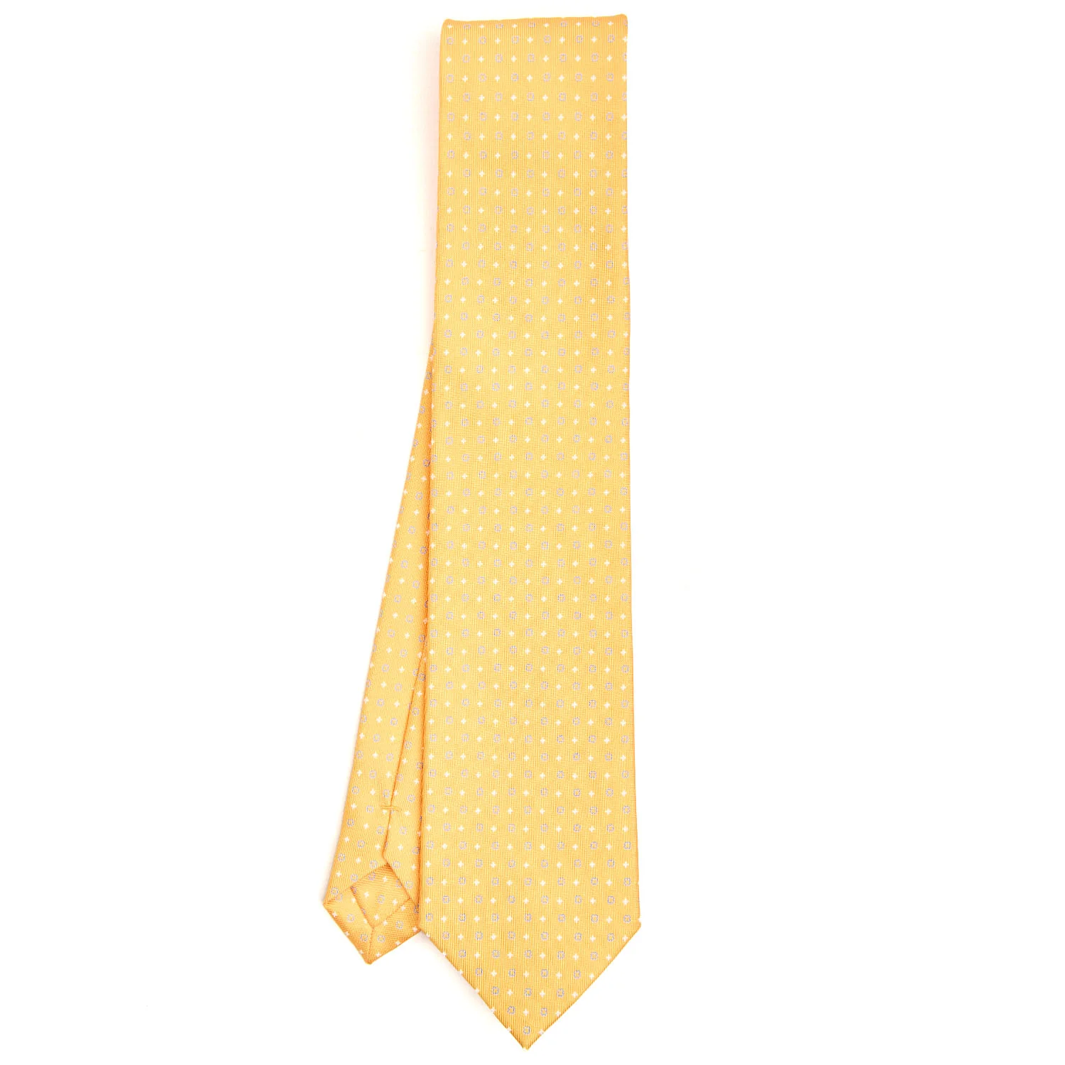 YELLOW SARTORIAL CLASSIC SILK TIE - Image 2