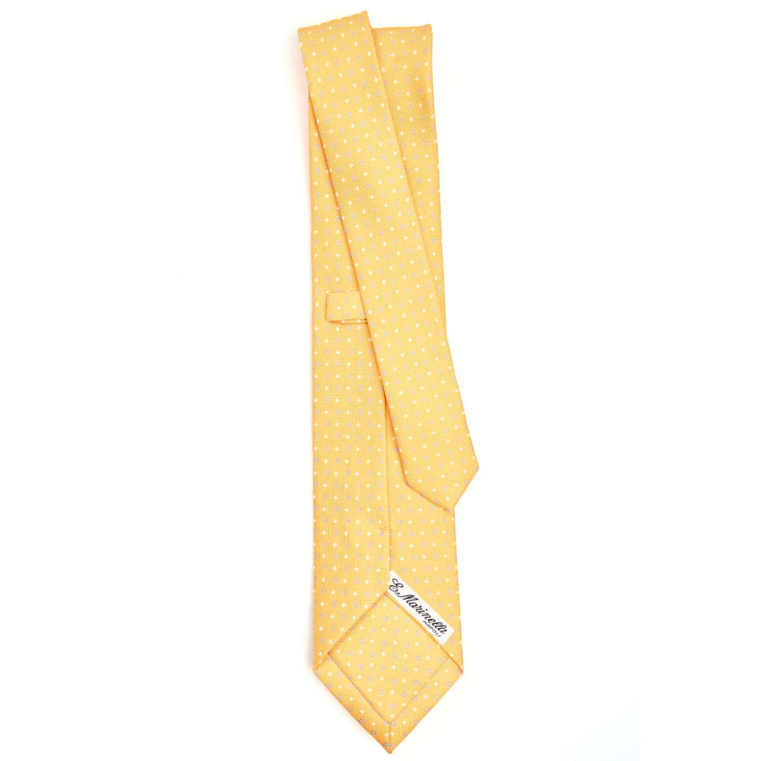 YELLOW SARTORIAL CLASSIC SILK TIE - Image 3