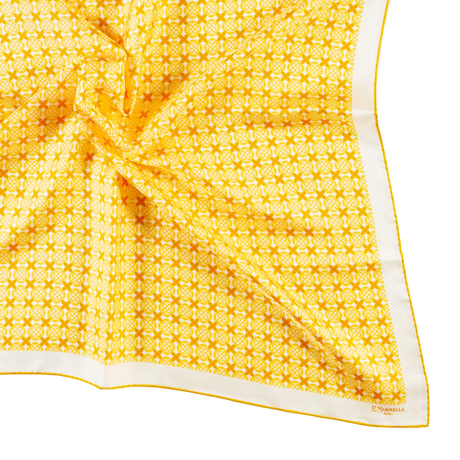 YELLOW SILK SCARF 90 - Image 3