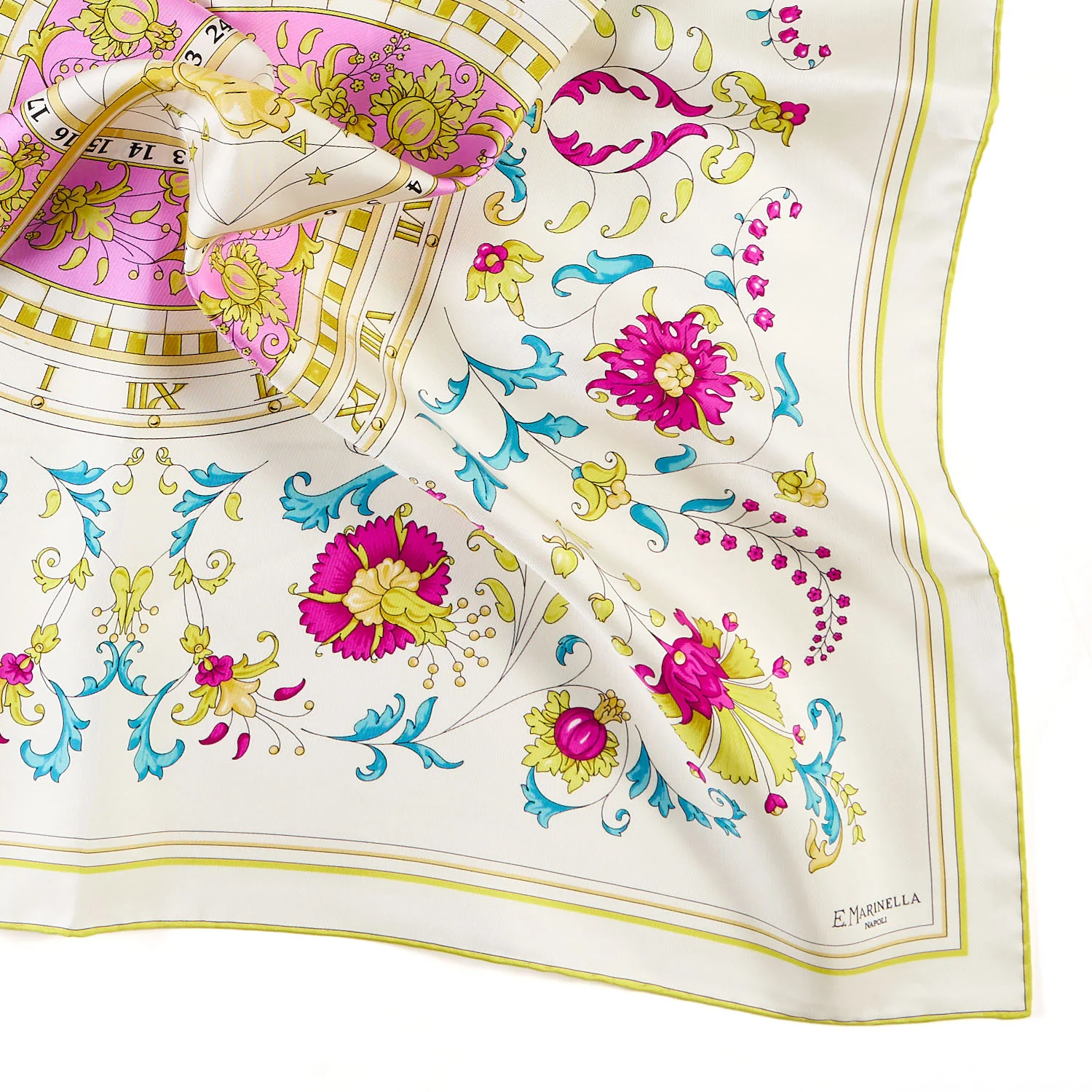 YELLOW SILK SCARF 90 - Image 3