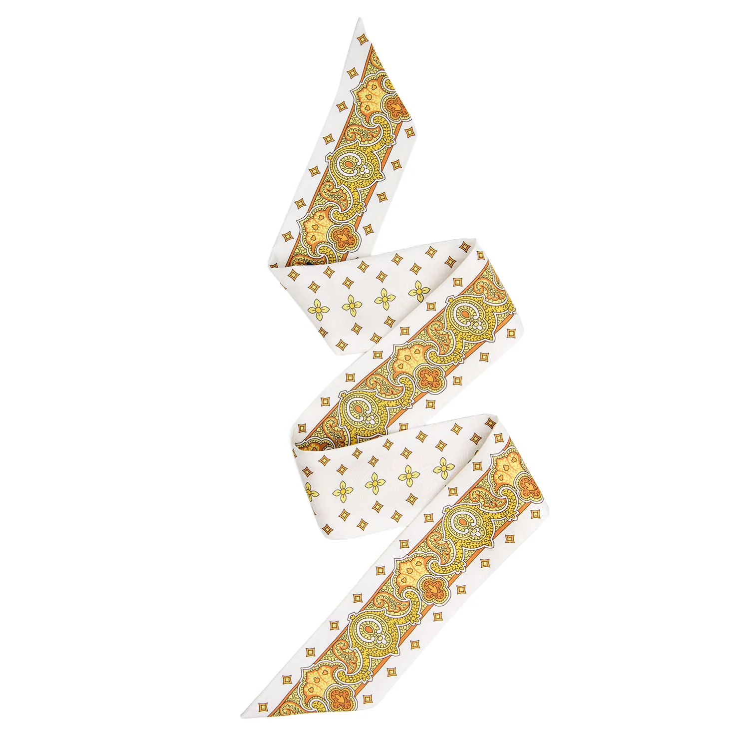 YELLOW SILK TWILLY - Image 2